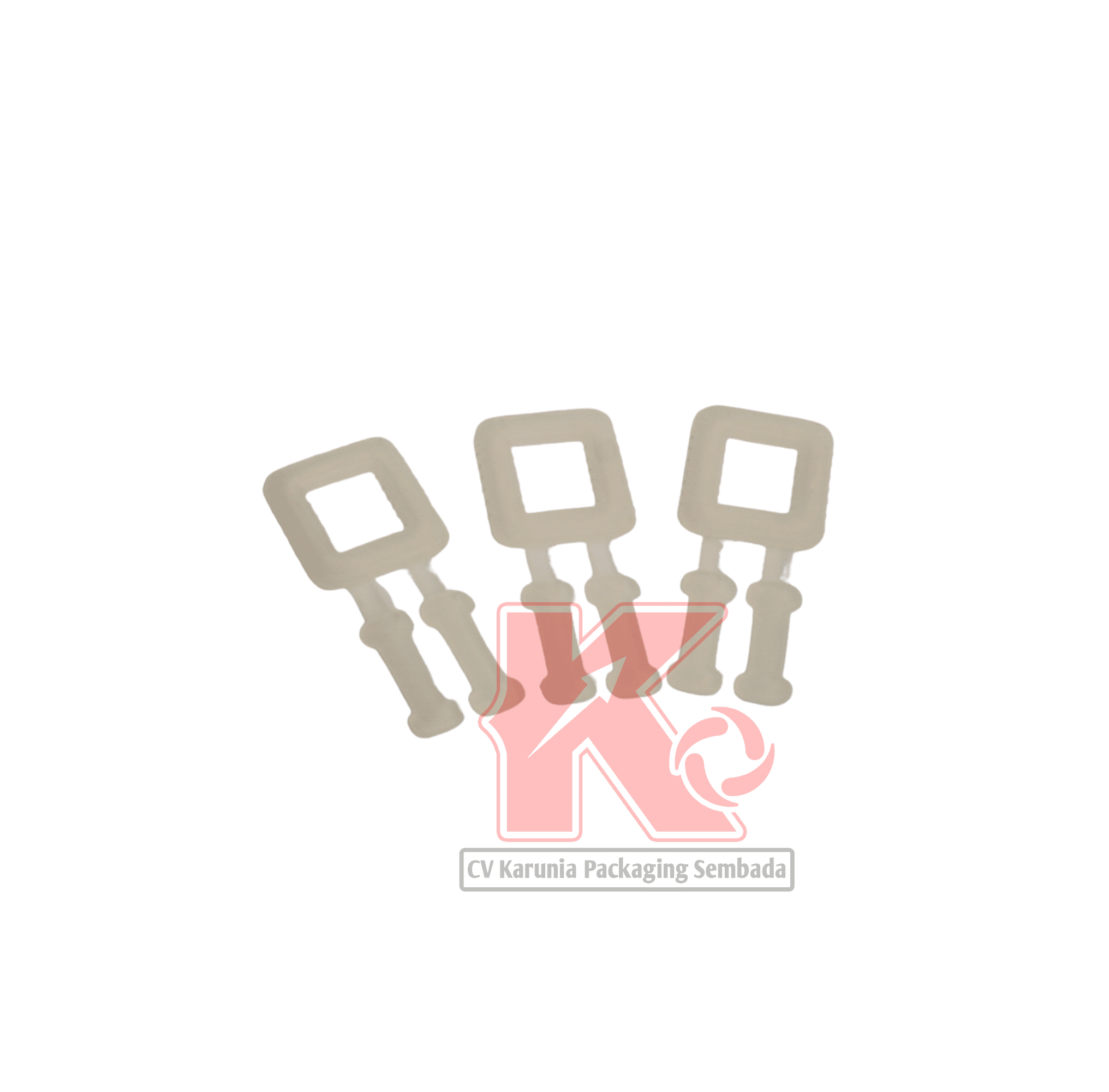 Gesper Plastik Putih Murah PNG