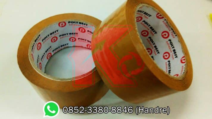 Lakban Coklat Transparan