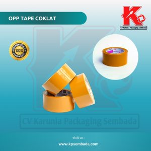 Lakban atau Isolasi Coklat Murah