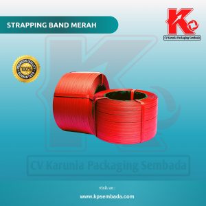 Strapping Band Warna Merah Murah KPSembada