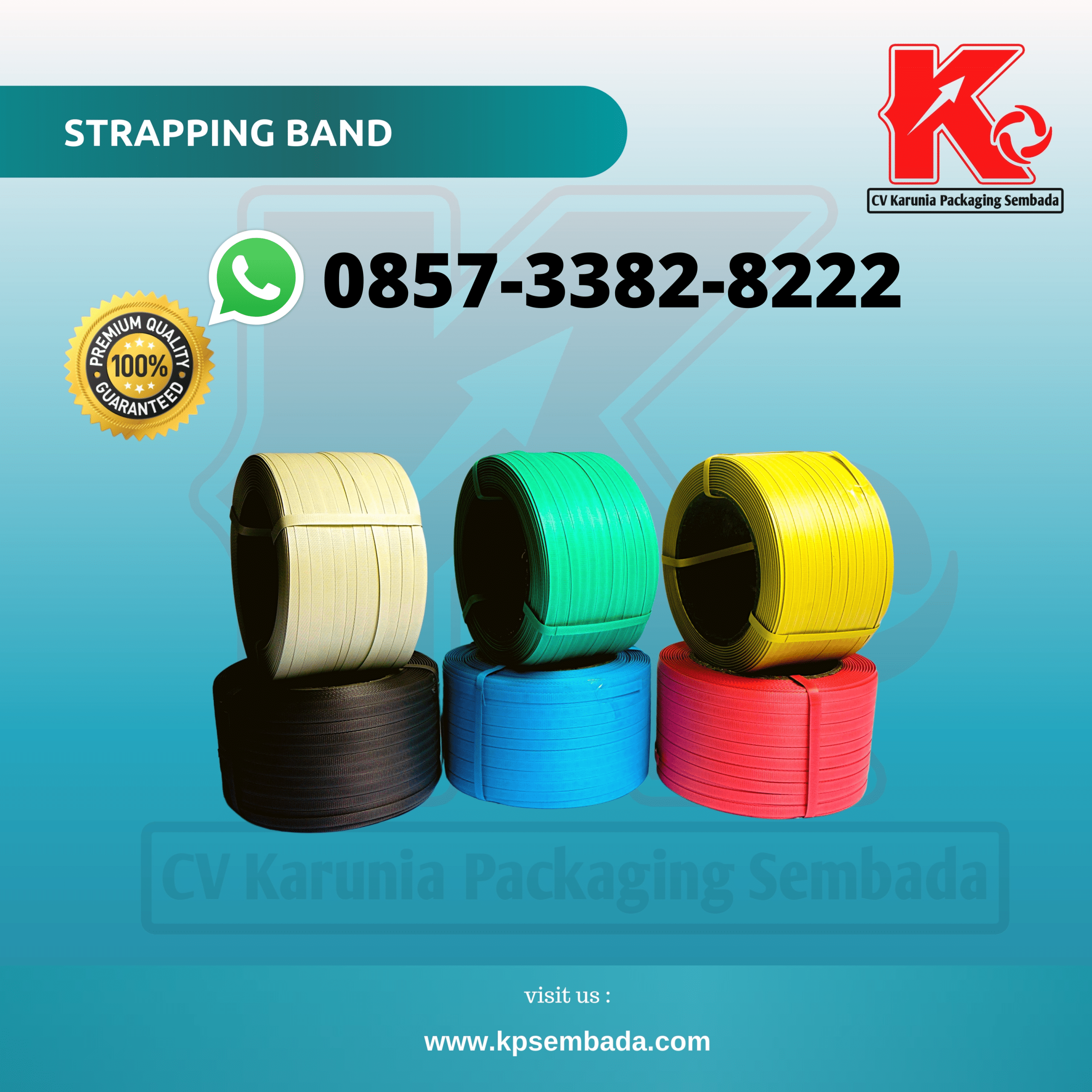 Strapping band PP warna warni
