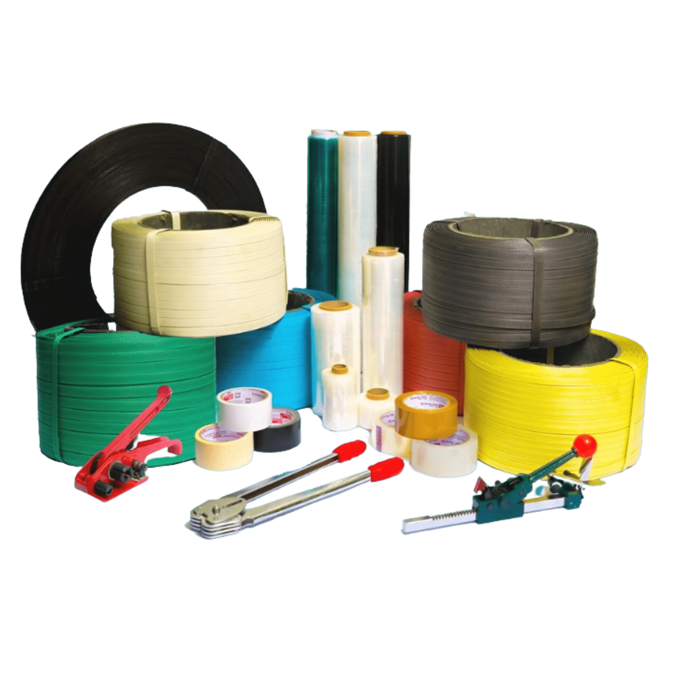 Tali Strapping Band PP PET Besi untuk Industrii