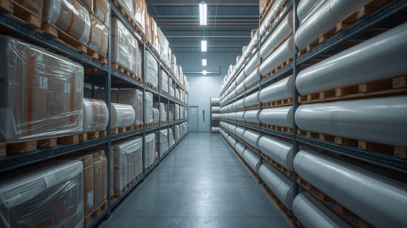 Penyimpanan stretch film suhu stabil – CV Karunia Packaging Sembada